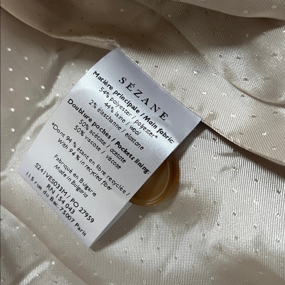 Sezane Christie Classic Blazer - Picture 6 of 8